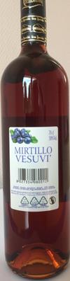 BLÅBÆR / MIRTILLO VESUVIO 70cl 30%